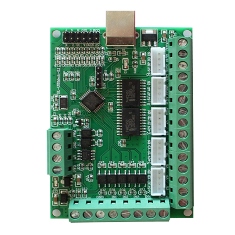 MACH3 V2.1 cnc運(yùn)動(dòng)控制卡5軸 步進(jìn)電機(jī)驅(qū)動(dòng)接口